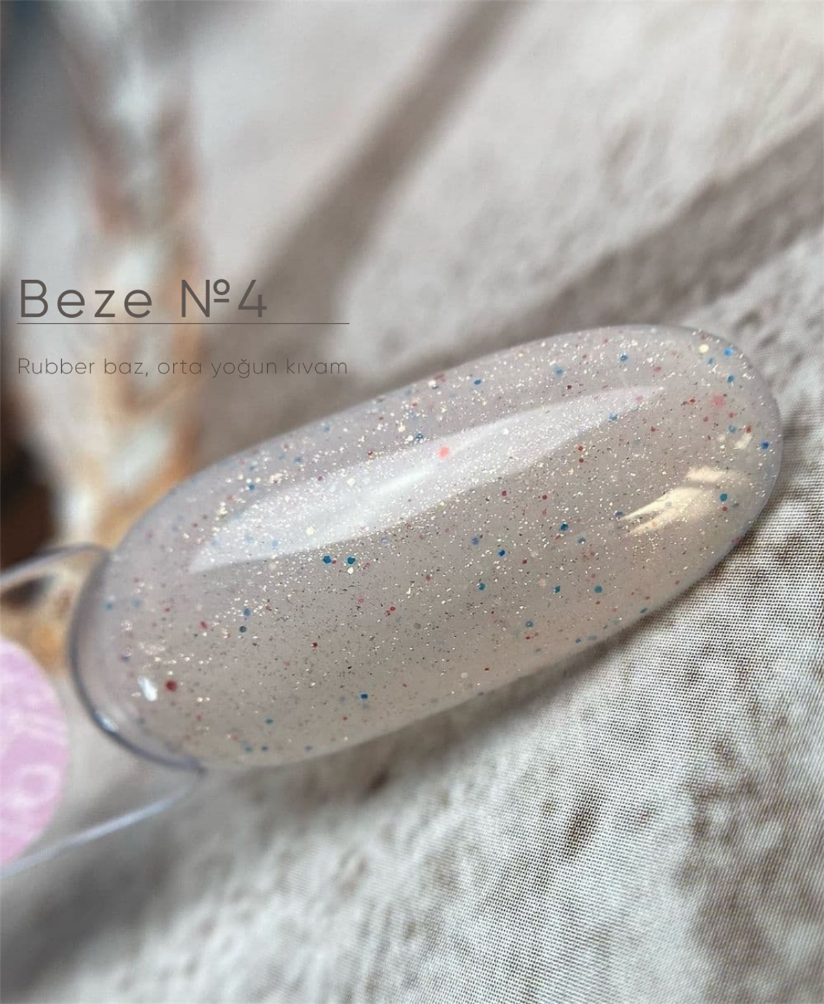 Rubber Base BEZE no4 renkli baz 8 ml