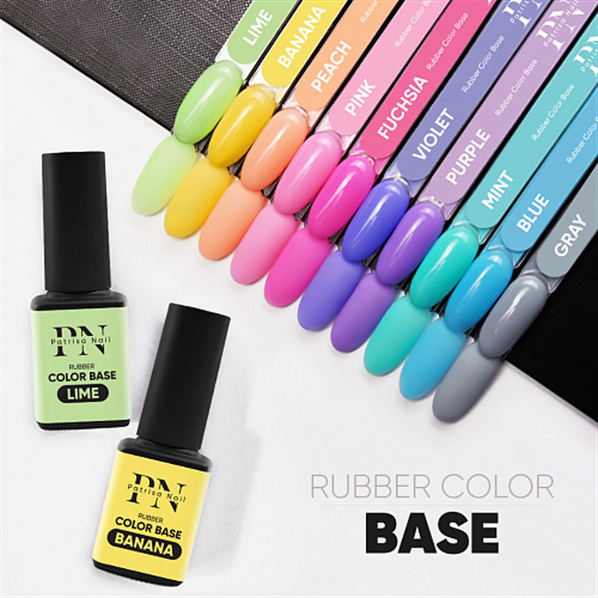 Rubber Color Base VIOLET Renkli Base 8 ml