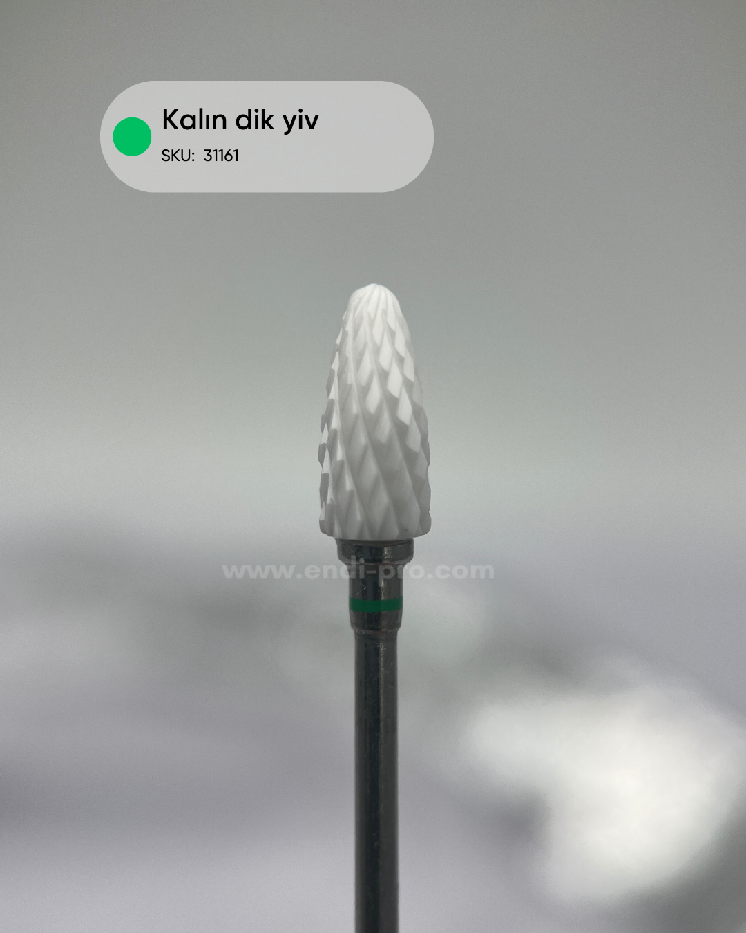 protez tırnak türkiye, protez tırnak malzemeleri, protez tırnak, manikür malzemeleri, yüksek kalite kalıcı oje, manikür kalıcı oje eğitimi, patrisa nail kalıcı oje, patrisa nail en iyi kalıcı oje markası, türkiye'nin en iyi kalıcı oje markası, İnci toz, iEndi ProfessionalSeramik BaşlıklarSeramik çikartma başlık (Yeşil - Sert) 