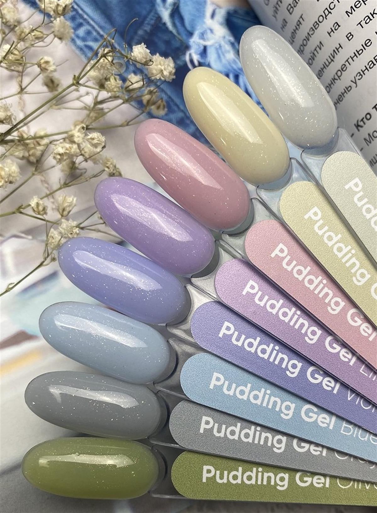 SOFT Pudding Gel - Jel Milk ışıltılı 15 gr