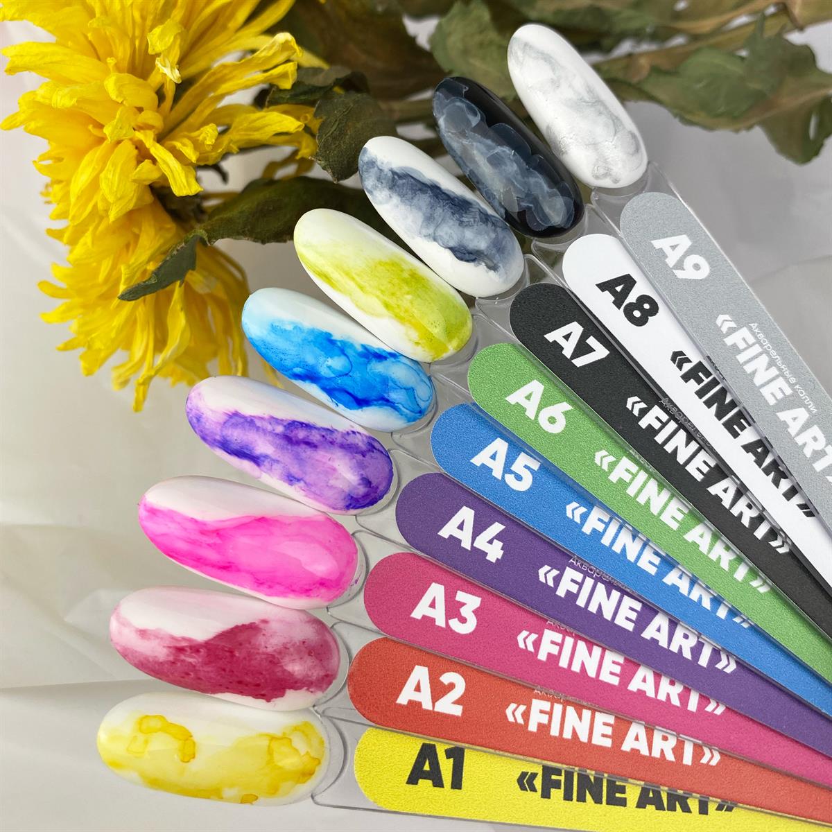 Sulu Boya Fine Art A3, Akvarel Damla Pembe 8 ml