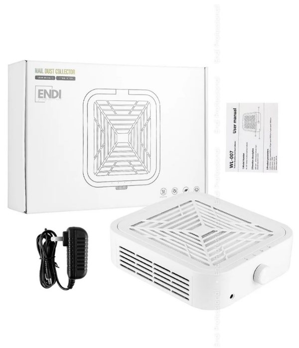 Toz Toplayıcı 120W Beyaz Süper Emme Gücü Fırçasız cihaz 2 yedek filtreli