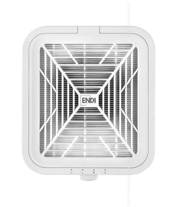 Toz Toplayıcı 120W Beyaz Süper Emme Gücü Fırçasız cihaz 2 yedek filtreli