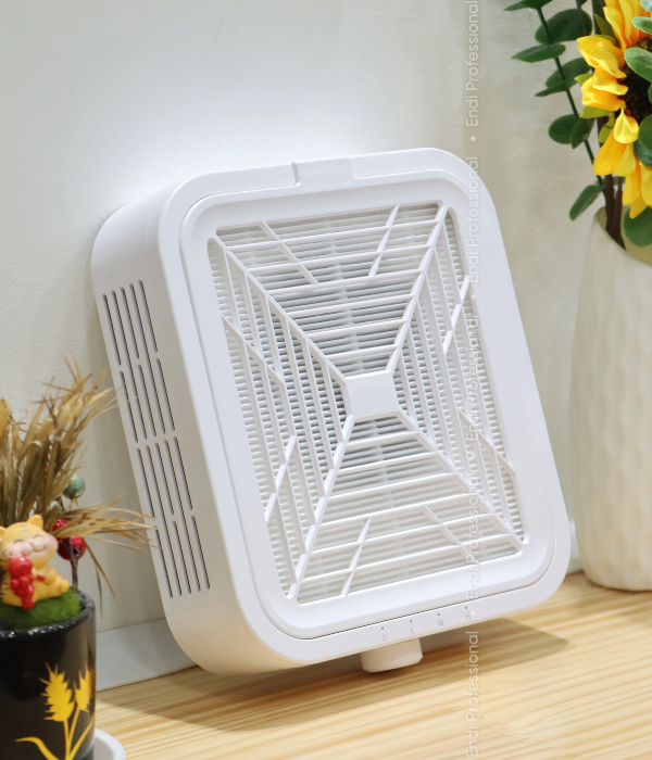 Toz Toplayıcı 120W Beyaz Süper Emme Gücü Fırçasız cihaz 2 yedek filtreli