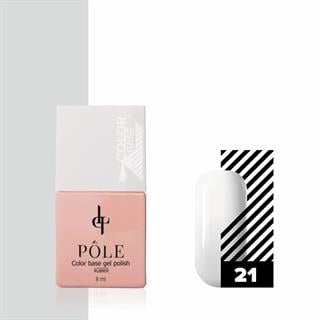 Color base coat Hazır Renkli baz 21 8 ml. Rakı Beyaz