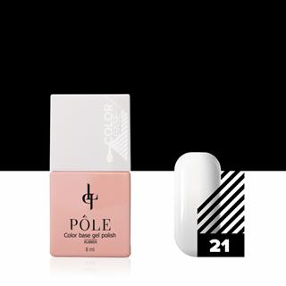 Color base coat Hazır Renkli baz 21 8 ml. Rakı Beyaz