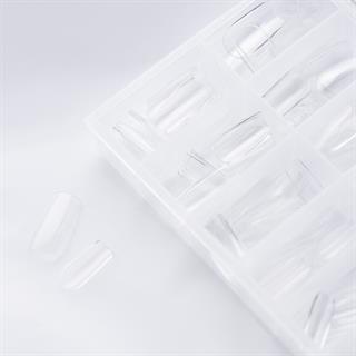 GEL Tips, Şeffaf (Küt), kutuda 240 adet