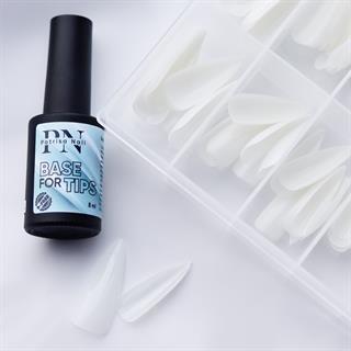 GEL Tips, Süt beyazı (Badem), kutuda 120 adet