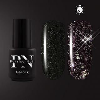 Işığı yansıtan Kalıcı oje Dark Flash Siyah 3,5ml