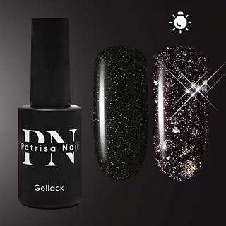Işığı yansıtan Kalıcı oje Dark Flash Siyah 8 ml