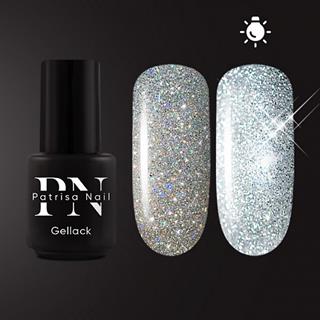 Işığı yansıtan Kalıcı oje ice Flash Gümüş 3,5 ml