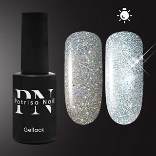 Işığı yansıtan Kalıcı oje ice Flash Gümüş 8ml