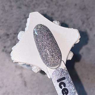 Işığı yansıtan Kalıcı oje ice Flash Gümüş 8ml