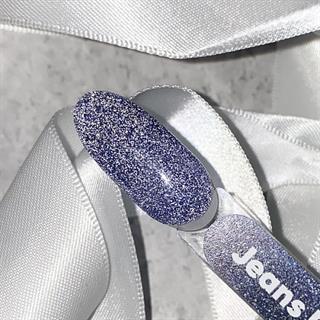Işığı yansıtan Kalıcı oje Jeans Flash 3,5 ml Mavi