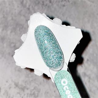 Işığı yansıtan Kalıcı oje Ocean Flash toz turkuaz 3,5ml