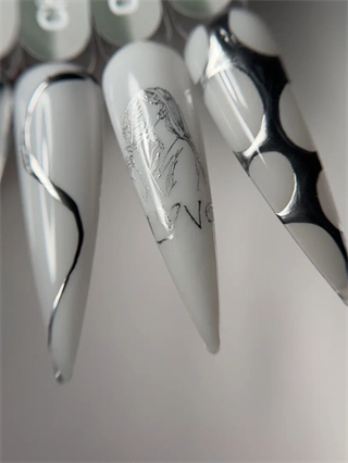 Jel boya sıvı metal Silver Chrome gümüş ayna efekti veren 5 gr