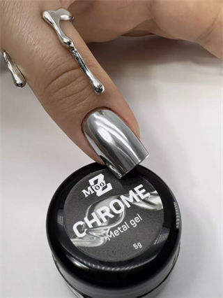Jel boya sıvı metal Silver Chrome gümüş ayna efekti veren 5 gr