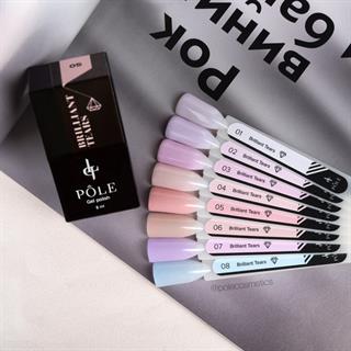 Kalıcı oje Brilliant tears ışıltılı 07 Ametist 8 ml.