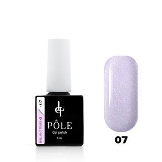 Kalıcı oje Brilliant tears ışıltılı 07 Ametist 8 ml.