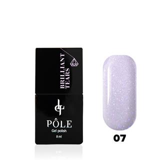 Kalıcı oje Brilliant tears ışıltılı 07 Ametist 8 ml.