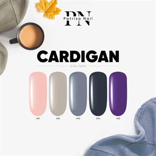 Kalıcı oje Cardigan serisi 644, 8 ml Grafit Mavisi