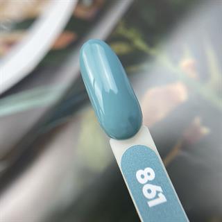 Kalıcı oje Casual serisi 861 - 8 ml Tozlu Akuamarin Mavisi