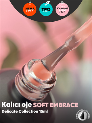 Kalıcı oje Delicate serisi 15 ml Soft Embrace