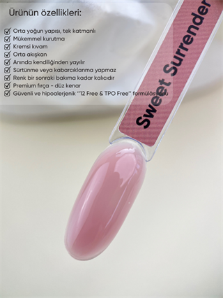 Kalıcı oje Delicate serisi 15 ml Sweet Surrender