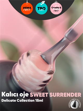 Kalıcı oje Delicate serisi 15 ml Sweet Surrender