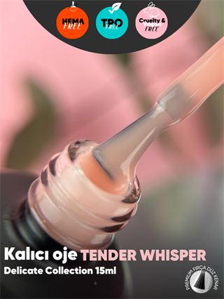 Kalıcı oje Delicate serisi 15 ml Tender Whisper