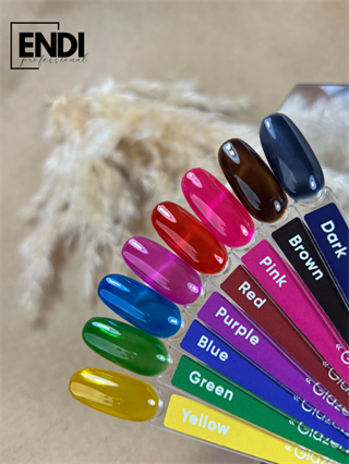 Kalıcı oje Vitray Glazed serisi 15 ml Red