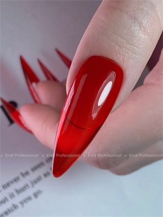 Kalıcı oje Vitray Glazed serisi 15 ml Red