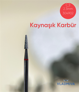 Kaynaşık Karbür çıkartma başlığı (Kırmızı) Orijinal VladMiVa