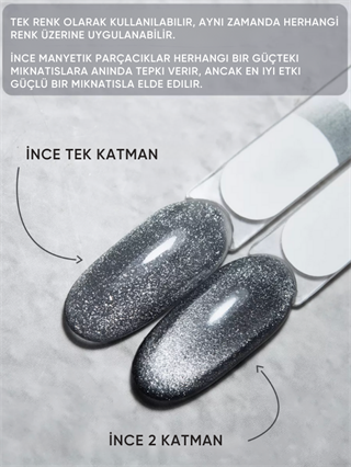 Kedi gözü kalıcı oje 9ml Diamond Cat - 295