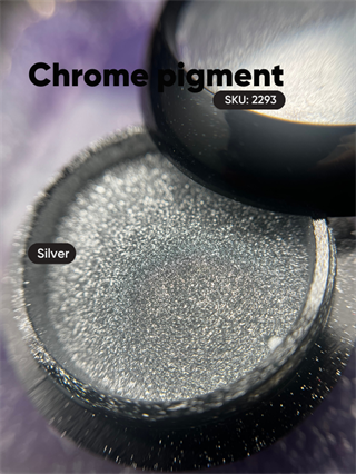 Krom metalik pigment tozu ayna efekti Silver 31