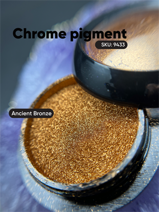 Krom metalik pigment tozu ayna efekti Bronze 21