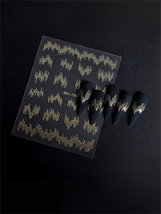 Metal nail art dekor Altın Gold 