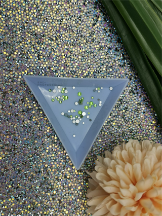 Nail art taşlar için kap - kutu