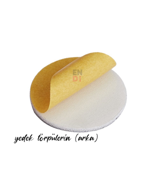 Pododisc için törpü L 25mm 80 grit zımpara 40 adet