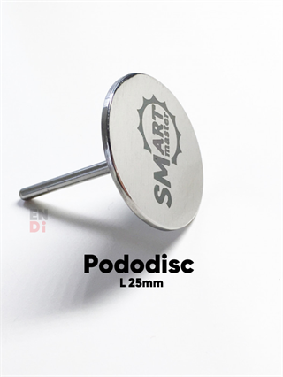 Pododisc pedikür başlık diski çelik L 25mm