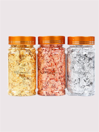 Potal folyo - kırık folyo büyük boy 10gr Silver - Gümüş