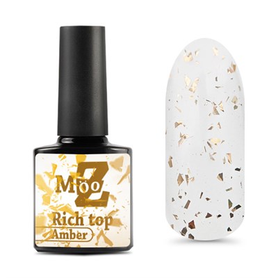 Potal Rich top coat Amber Parlak No wipe 9 ml