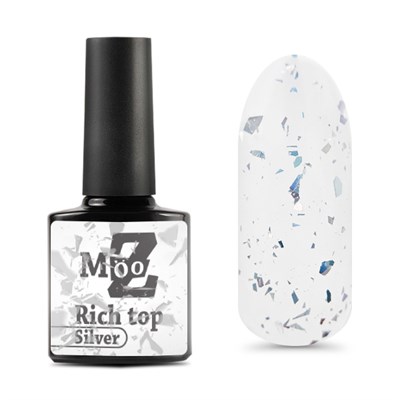 Potal Rich top coat Silver Parlak No wipe 9 ml