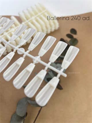 Pratik için tips, kitapçik için kartela 240 adet pakette Ballerina (3)