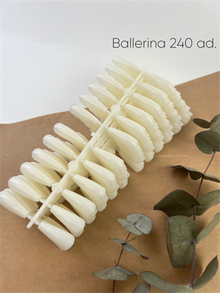 Pratik için tips, kitapçik için kartela 240 adet pakette Ballerina (3)