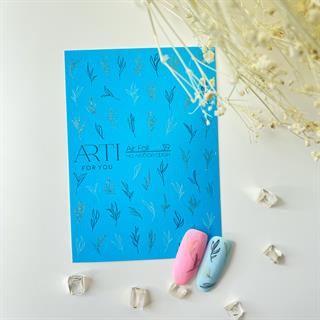 Stiker 39 Tırnak stiker Çiçek temalı