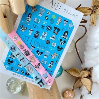 Stiker Arti 74 Glam Chanel