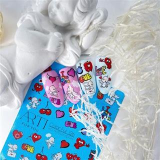 Stiker Arti Color Ful 126 Aşk Love