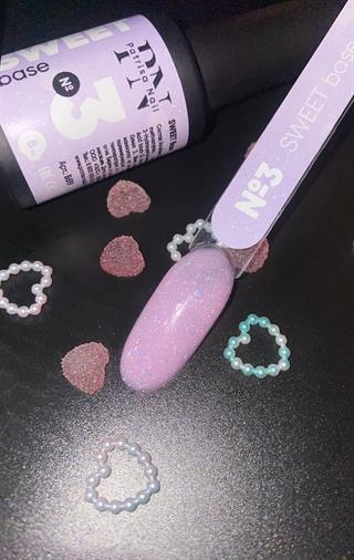 Sweet Base 3 Işığı yansıtan renkli baz 8ml 