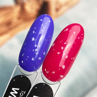 White Flake Top - 8 ml Glossy Top Coat
